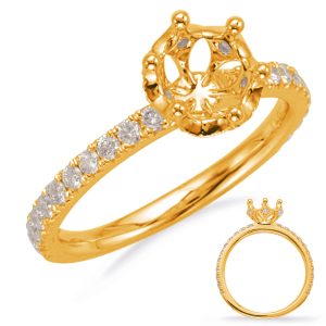 Yellow Gold Engagement Ring Yellow Gold Engagement Ring