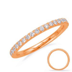 14ROS Round Wedding Band
