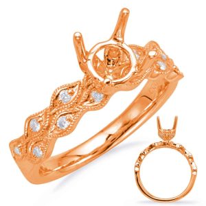 Rose Gold Engagement Ring