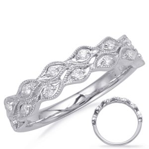 White Gold Matching Band White Gold Matching Band
