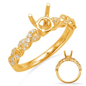 Yellow Gold Engagement Ring
