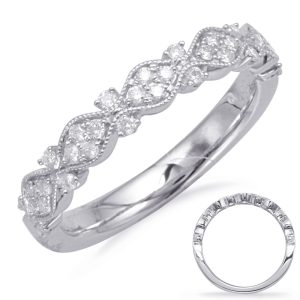 White Gold Matching Band White Gold Matching Band