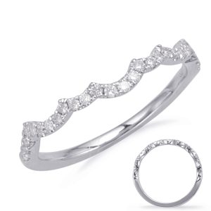 White Gold Matching Band White Gold Matching Band