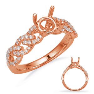 Rose Gold Engagement Ring Rose Gold Engagement Ring