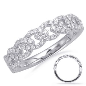 White Gold Matching Band White Gold Matching Band