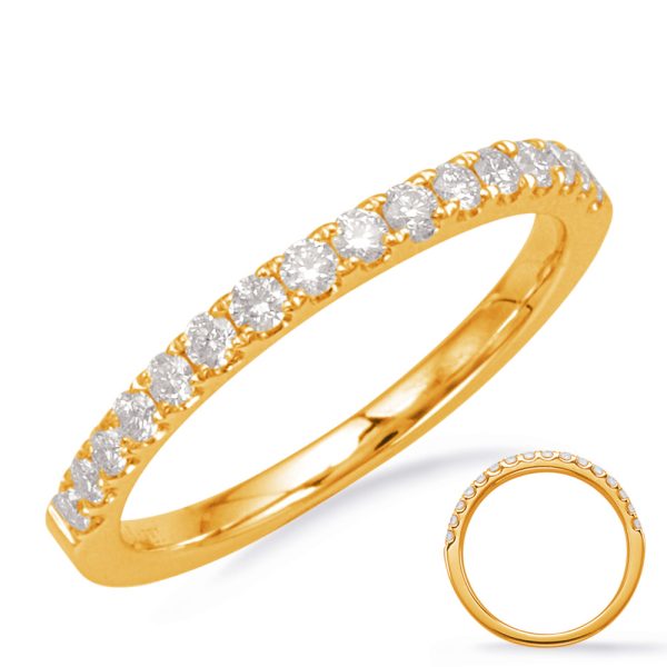 14KY Round Wedding Band