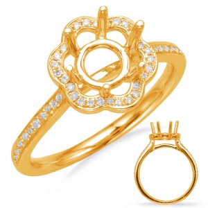 Round Diamond Engagement Ring