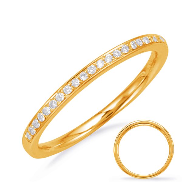 14KY Round Wedding Band