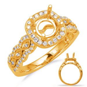 Round Diamond Engagement Ring