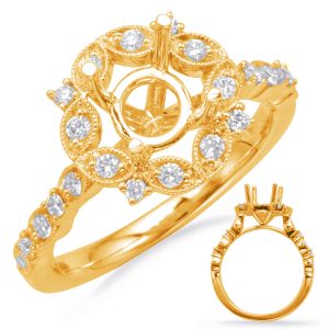 Round Diamond Engagement Ring