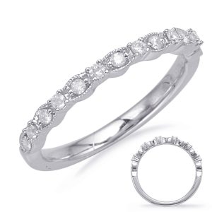 White Gold Matching Band White Gold Matching Band