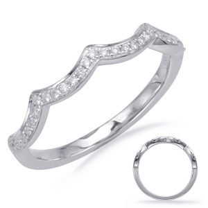 White Gold Matching Band White Gold Matching Band