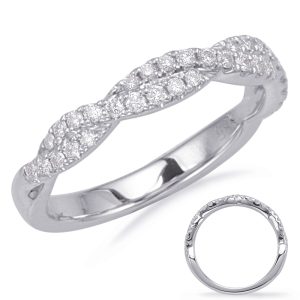 White Gold Matching Band White Gold Matching Band