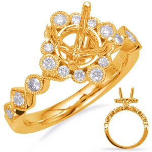 Round Diamond Engagement Ring