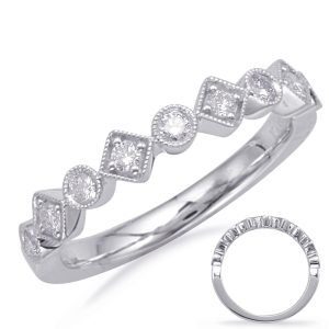 White Gold Matching Band White Gold Matching Band