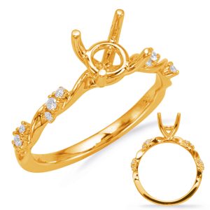Yellow Gold Engagement Ring Yellow Gold Engagement Ring