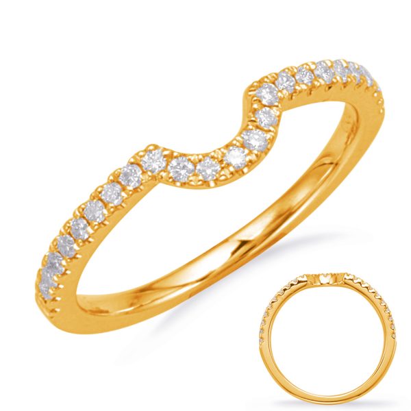 14KY Round Wedding Band
