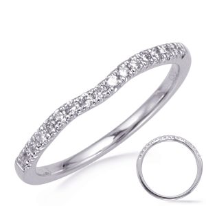 14KW Round Wedding Band