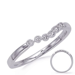 White Gold Matching Band White Gold Matching Band