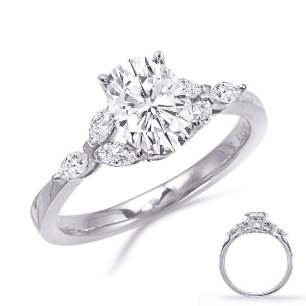 Marquise Diamond Engagement Ring