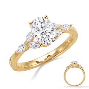 Yellow Gold Engagement Ring Yellow Gold Engagement Ring