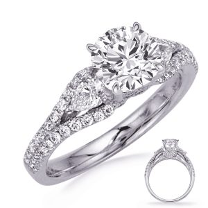 White Gold Semi Mounting White Gold Semi Mounting