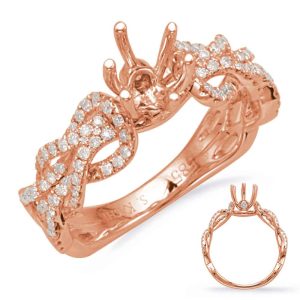 Rose Gold Engagement Ring Rose Gold Engagement Ring