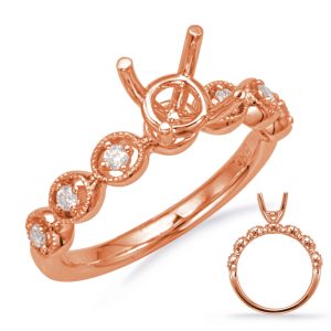 Rose Gold Engagement Ring