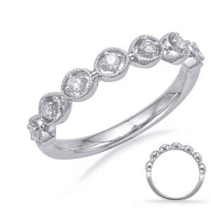 White Gold Matching Band White Gold Matching Band