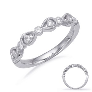 White Gold Matching Band White Gold Matching Band