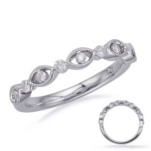 White Gold Matching Band White Gold Matching Band