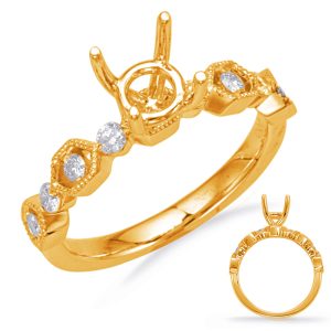 Yellow Gold Engagement Ring Yellow Gold Engagement Ring