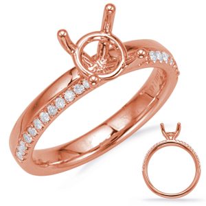 Rose Gold Engagement Ring Rose Gold Engagement Ring