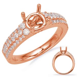 Rose Gold Engagement Ring Rose Gold Engagement Ring