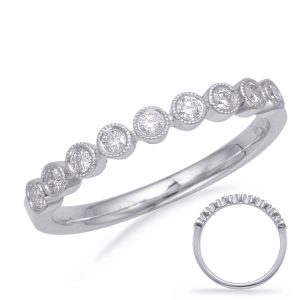 White Gold Matching Band White Gold Matching Band