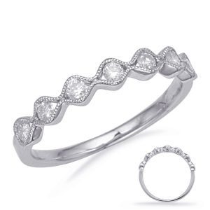 White Gold Matching Band White Gold Matching Band