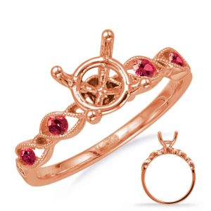 Ruby Diamond Engagement Ring Ruby Diamond Engagement Ring
