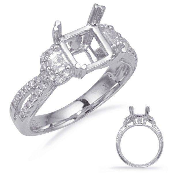 Baguette Diamond Engagement Ring