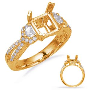 Yellow Gold Engagement Ring Yellow Gold Engagement Ring