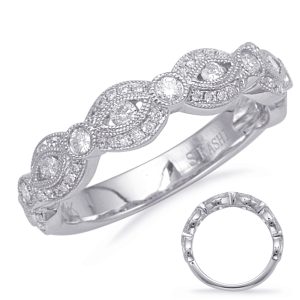 White Gold Matching Band White Gold Matching Band