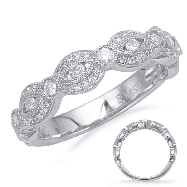 White Gold Matching Band