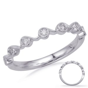 White Gold Matching Band White Gold Matching Band