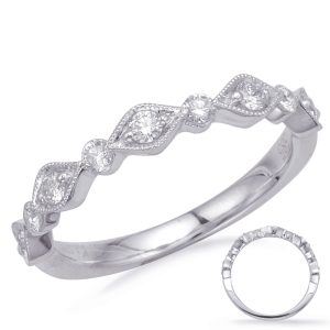 White Gold Matching Band White Gold Matching Band