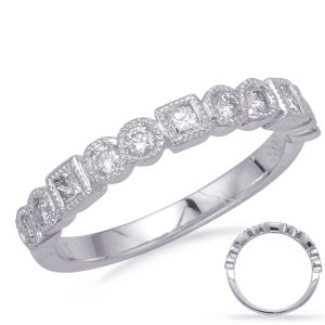 White Gold Matching Band White Gold Matching Band