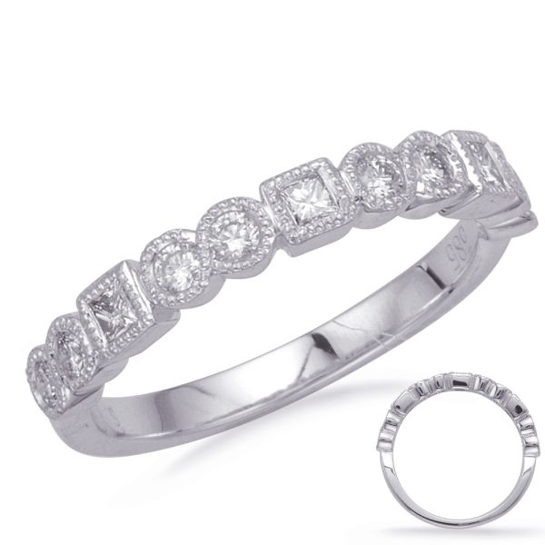 White Gold Matching Band