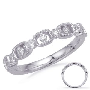White Gold Matching Band White Gold Matching Band