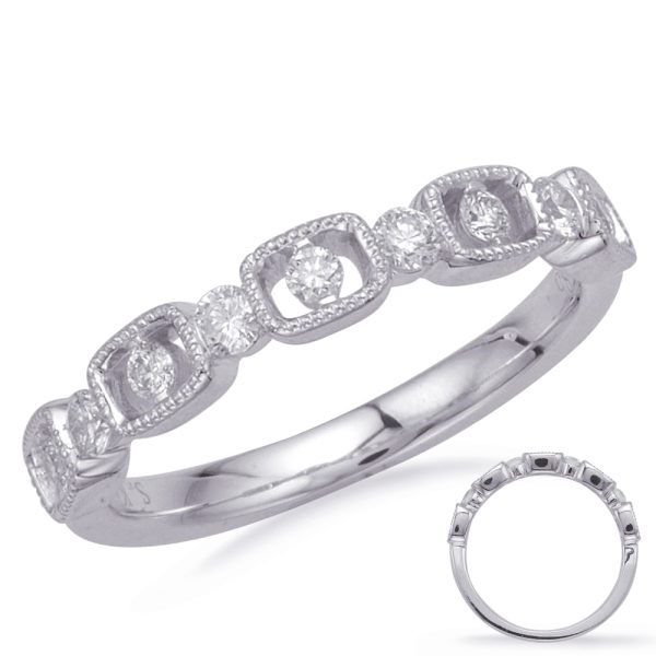White Gold Matching Band