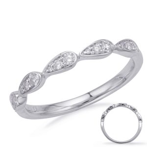 White Gold Matching Band White Gold Matching Band
