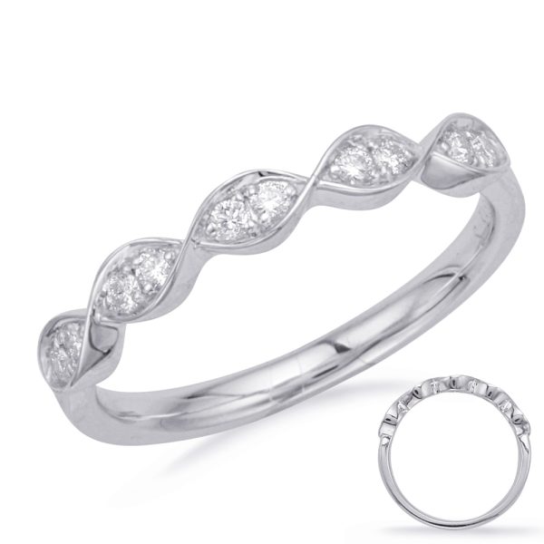 White Gold Matching Band