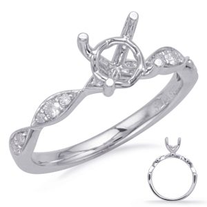 Round Diamond Engagement Ring